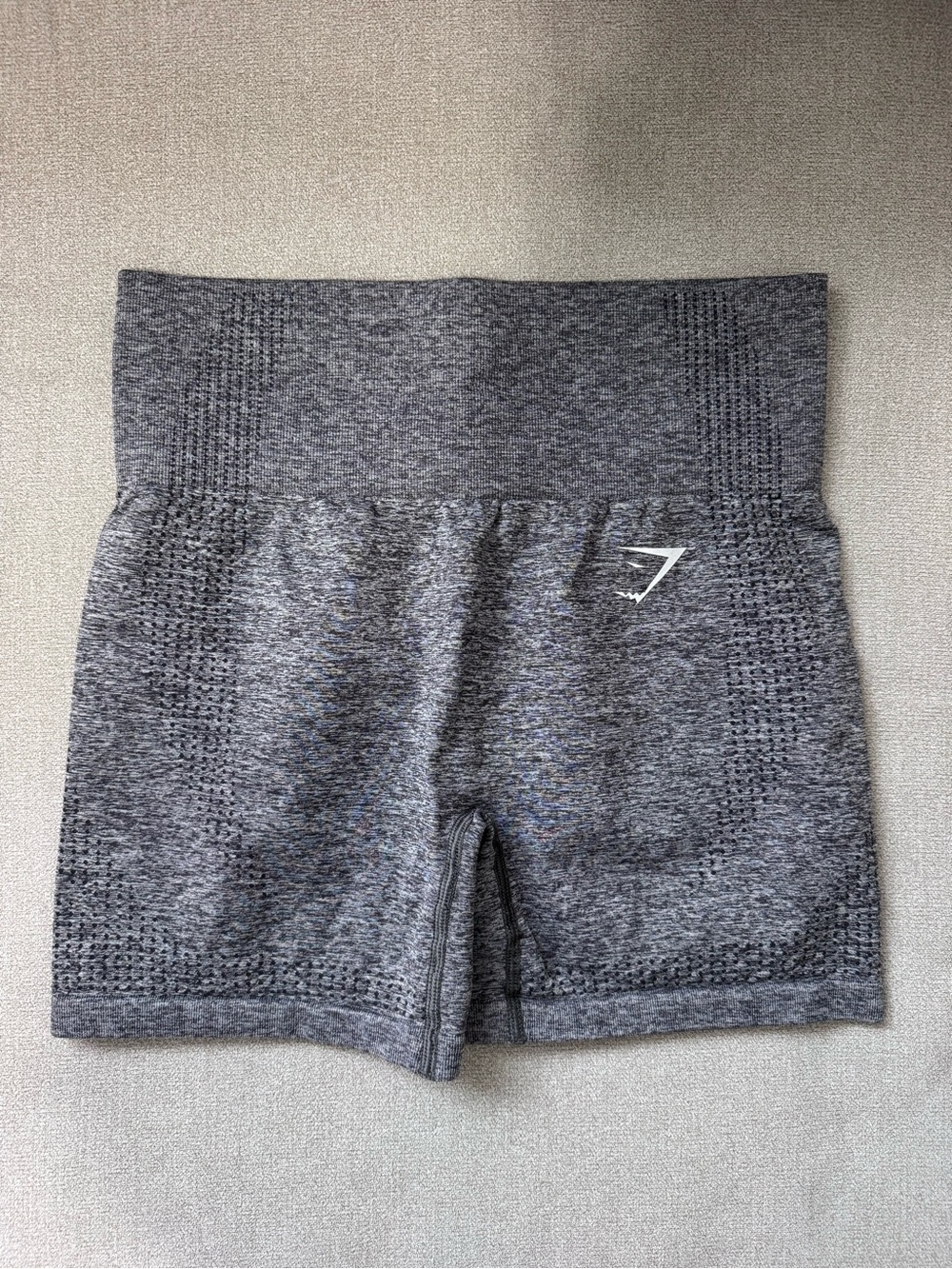 Gymshark Seamless High-Rise Workout Shorts - Gray